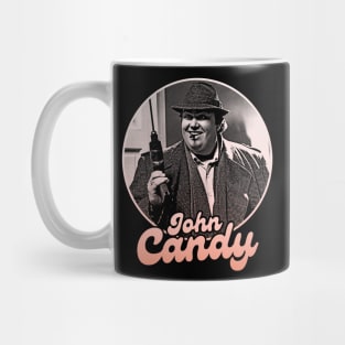 John Candy // Gradients Lines Drawing Artwork Mug